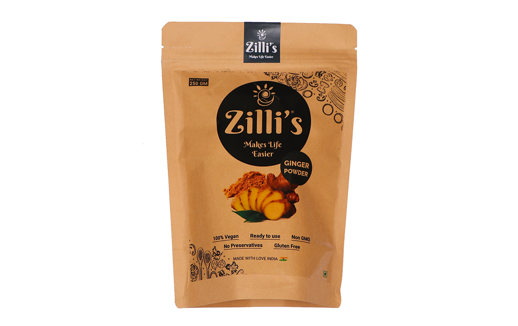 Zilli's Ginger Powder    Pack  250 grams